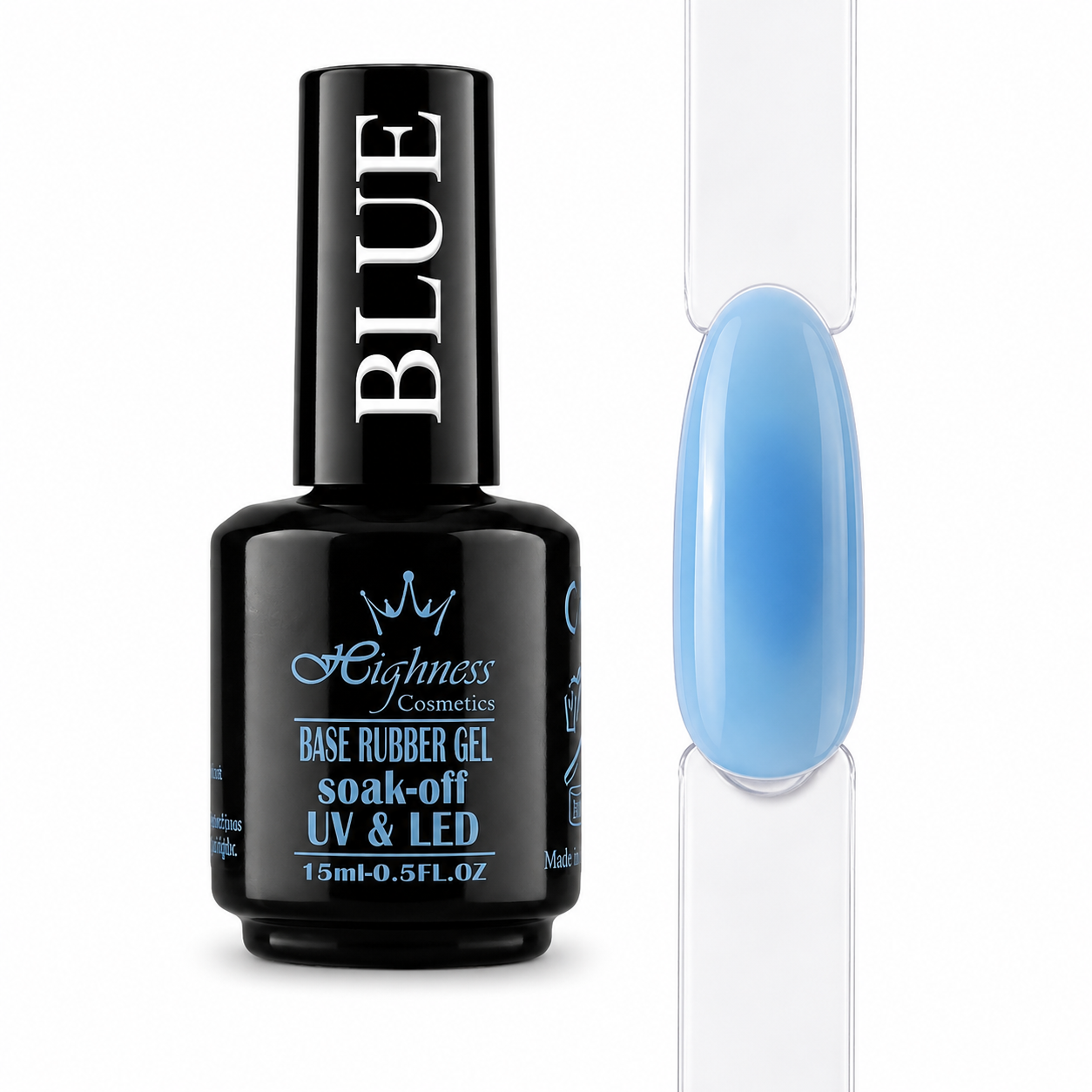 Base rubber gel blue