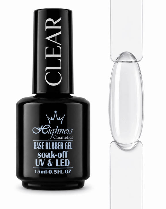 Base rubber gel clear