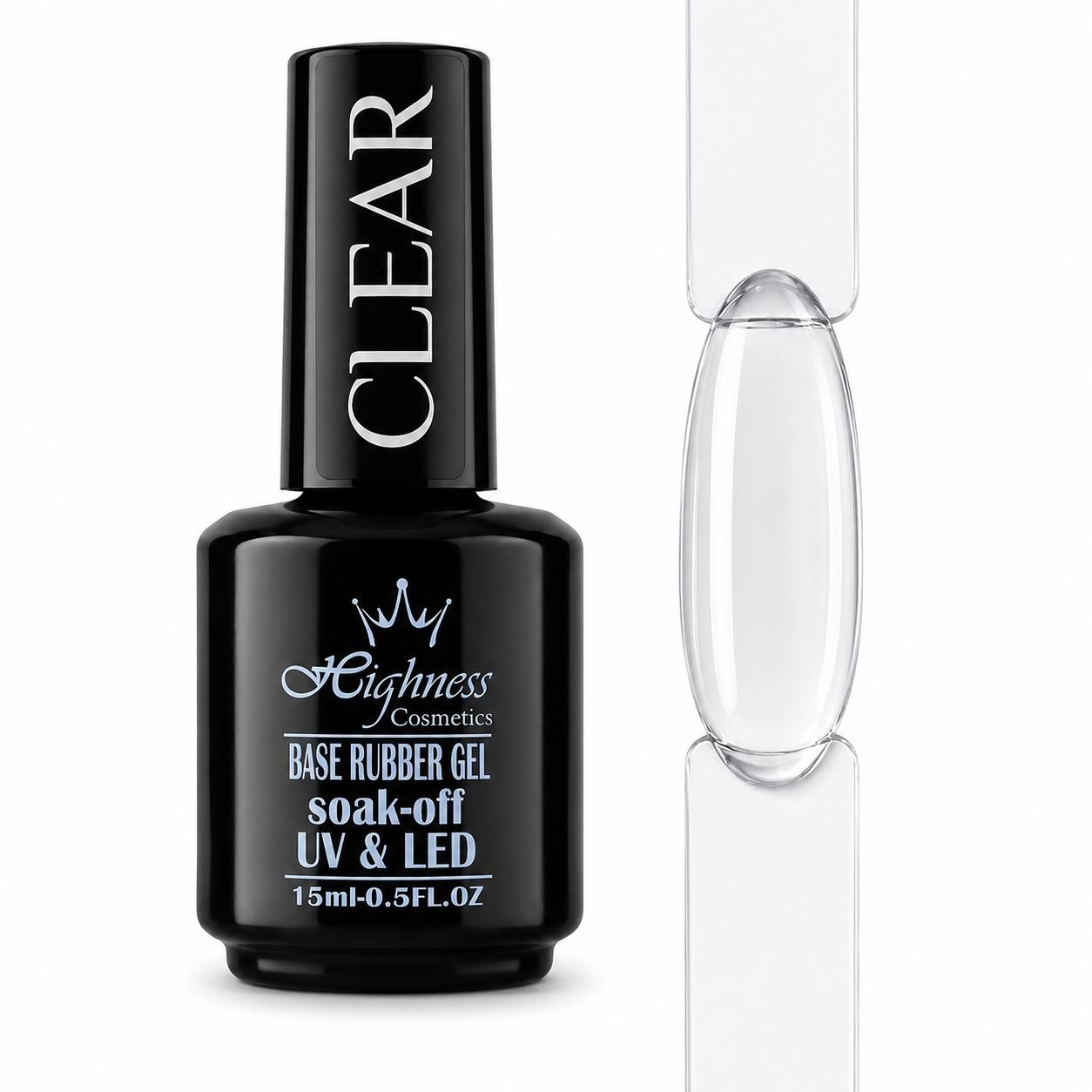 Base rubber gel clear